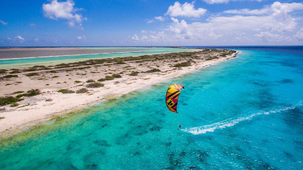 Kiting in paradise